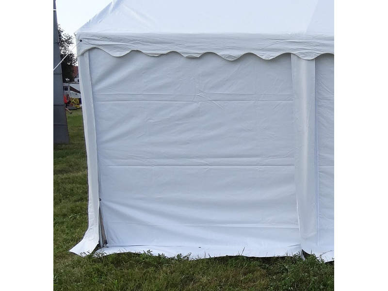 Párty stan 4x6m STANDARD modro-bílý ohnivzdorný